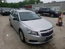 Salvage cars for sale from Copart Waldorf, MD: 2011 Chevrolet Cruze LS
