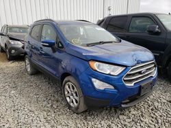 Salvage cars for sale from Copart York Haven, PA: 2018 Ford Ecosport SE