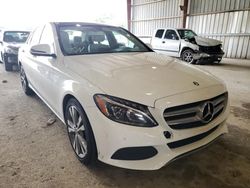 Flood-damaged cars for sale at auction: 2018 Mercedes-Benz C300