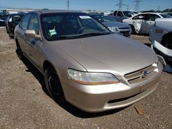 Honda Accord Vehiculos salvage en venta: 2000 Honda Accord EX