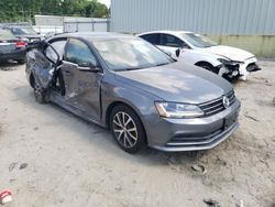 Salvage cars for sale at Hampton, VA auction: 2017 Volkswagen Jetta SE