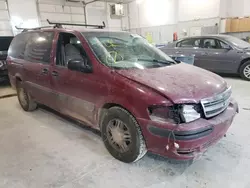 Salvage cars for sale at Columbia, MO auction: 2004 Chevrolet Venture