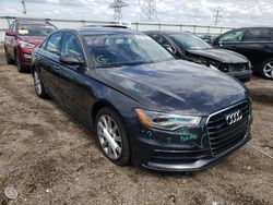 Salvage cars for sale at Dyer, IN auction: 2013 Audi A6 Prestige