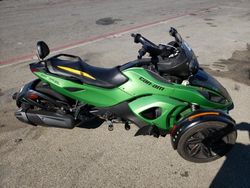 Salvage motorcycles for sale at Rancho Cucamonga, CA auction: 2013 Can-Am Spyder Roadster RS