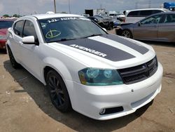 Salvage cars for sale from Copart Woodhaven, MI: 2013 Dodge Avenger SXT