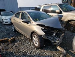 Salvage cars for sale from Copart York Haven, PA: 2017 Chevrolet Cruze LT