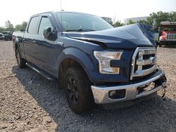 Ford salvage cars for sale: 2015 Ford F150 Supercrew