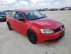 Vehiculos salvage en venta de Copart San Antonio, TX: 2012 Volkswagen Jetta Base