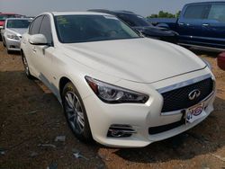 Salvage cars for sale at Earlington, KY auction: 2017 Infiniti Q50 Base