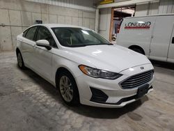 Salvage cars for sale from Copart Walton, KY: 2019 Ford Fusion SE