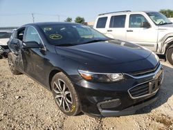 Chevrolet salvage cars for sale: 2016 Chevrolet Malibu LT