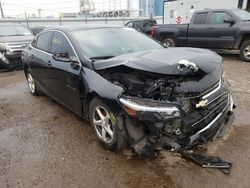 Salvage cars for sale from Copart Chicago Heights, IL: 2018 Chevrolet Malibu LS