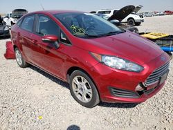 Ford Fiesta SE salvage cars for sale: 2015 Ford Fiesta SE