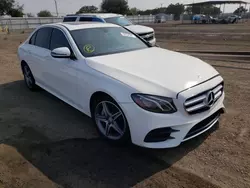 Salvage cars for sale at San Diego, CA auction: 2017 Mercedes-Benz E 300