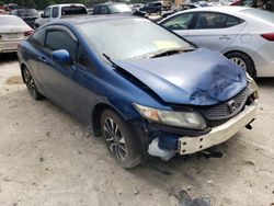 Salvage cars for sale from Copart Ocala, FL: 2013 Honda Civic EX