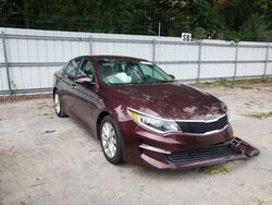 KIA Vehiculos salvage en venta: 2016 KIA Optima LX