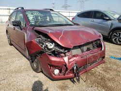 Salvage cars for sale at Elgin, IL auction: 2016 Subaru Impreza Sport Premium
