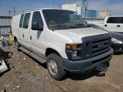 Salvage cars for sale at Chicago Heights, IL auction: 2013 Ford Econoline E150 Van