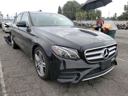 Salvage cars for sale at Van Nuys, CA auction: 2018 Mercedes-Benz E 300