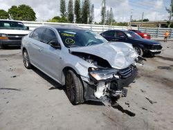 Salvage vehicles for parts for sale at auction: 2015 Volkswagen Passat SE