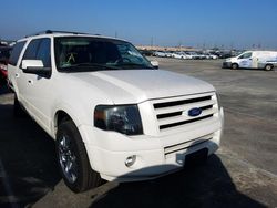 Ford Expedition salvage cars for sale: 2010 Ford Expedition EL Limited