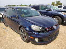 Salvage cars for sale from Copart Cahokia Heights, IL: 2010 Volkswagen GTI