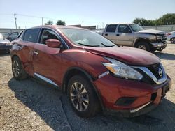 Salvage cars for sale at Dyer, IN auction: 2017 Nissan Murano S