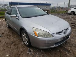 Honda Accord DX salvage cars for sale: 2004 Honda Accord DX