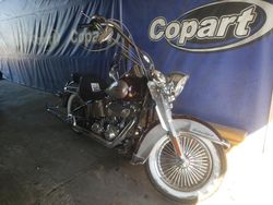 Salvage motorcycles for sale at Albuquerque, NM auction: 2007 Harley-Davidson Flstc