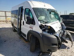 Salvage trucks for sale at Haslet, TX auction: 2020 Dodge RAM Promaster 3500 3500 High