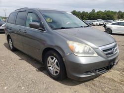 Salvage cars for sale at Brookhaven, NY auction: 2007 Honda Odyssey EXL