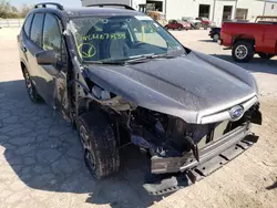 Salvage cars for sale at Kansas City, KS auction: 2020 Subaru Forester Premium