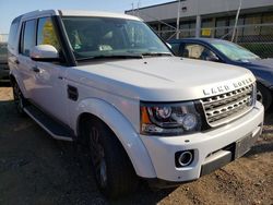 Salvage cars for sale at Wheeling, IL auction: 2016 Land Rover LR4 HSE