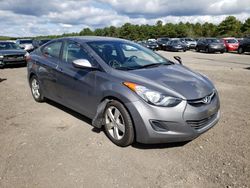 Salvage cars for sale at Brookhaven, NY auction: 2013 Hyundai Elantra GLS