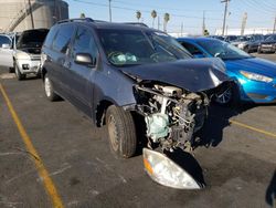 Salvage cars for sale from Copart Wilmington, CA: 2009 Toyota Sienna CE