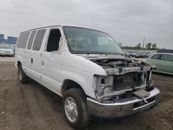 Salvage trucks for sale at Des Moines, IA auction: 2013 Ford Econoline E150 Wagon