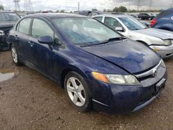 Salvage cars for sale at Elgin, IL auction: 2006 Honda Civic EX