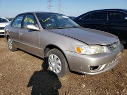 Salvage Cars with No Bids Yet For Sale at auction: 2001 Toyota Corolla CE