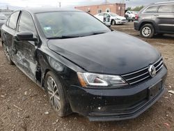 Salvage cars for sale at Dyer, IN auction: 2017 Volkswagen Jetta Sport