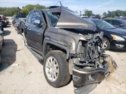 Salvage cars for sale at Riverview, FL auction: 2015 GMC Sierra K1500 Denali