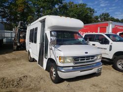 Ford salvage cars for sale: 2000 Ford Econoline E350 Super Duty Cutaway Van