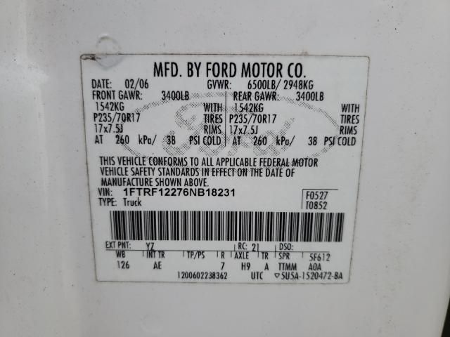 2006 Ford F150