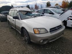 Subaru salvage cars for sale: 2003 Subaru Legacy Outback AWP