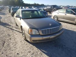 Salvage cars for sale from Copart Madisonville, TN: 2002 Cadillac Deville