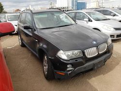 BMW salvage cars for sale: 2008 BMW X3 3.0SI