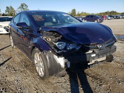 Salvage cars for sale at Lumberton, NC auction: 2013 Hyundai Elantra GLS