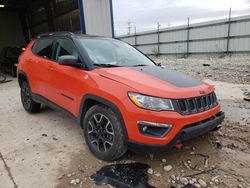 Salvage cars for sale at Milwaukee, WI auction: 2019 Jeep Compass Trailhawk