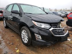 Salvage cars for sale from Copart Cahokia Heights, IL: 2018 Chevrolet Equinox LS