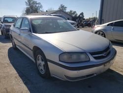 Chevrolet Impala LS Vehiculos salvage en venta: 2002 Chevrolet Impala LS