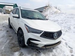 Salvage cars for sale from Copart Montreal Est, QC: 2021 Acura RDX A-Spec